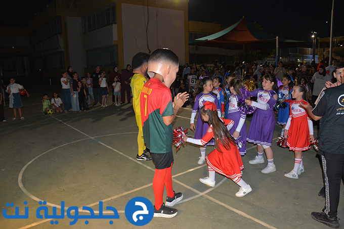 موكب كأس العالم المتجول في جلجولية برعاية جمعية غيث